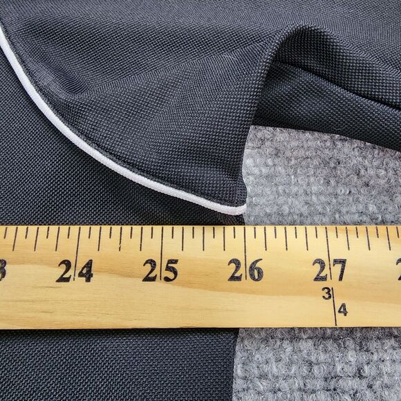 Footjoy Shirt Mens XL Black Polo Short Sleeve Performance Golf Elmira CC Logo - Picture 5 of 15